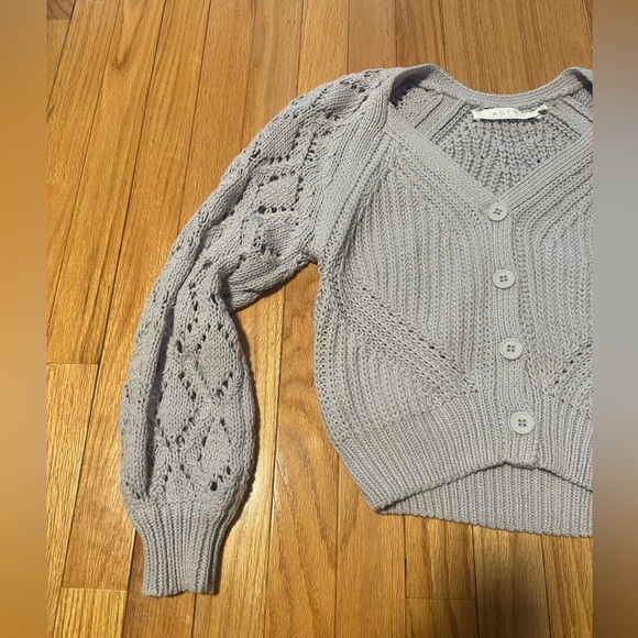 Astr Light Purple Knit Women's Sweater Size XS - Picture 2 of 7